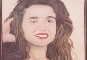 1994 – Retrato de Sara – Acrílica s papel – estilo clássico