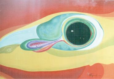 2002 – Revolução Cósmica 2 – Acrílica s madeirite – estilo abstrato