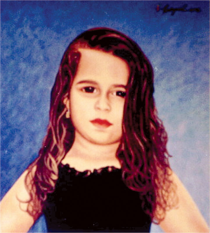 2001 – Retrato de Emanuele – Acrílica s tela – estilo clássico