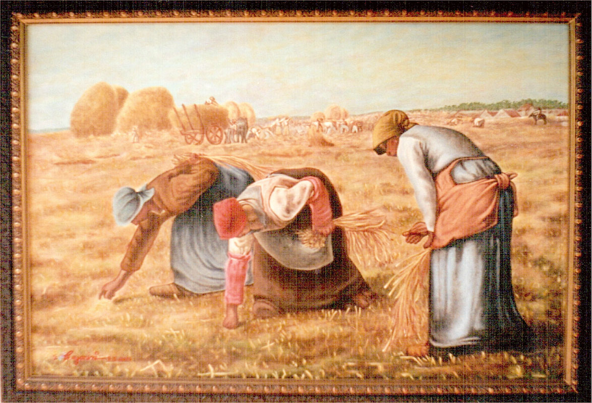 2003 –  As Respingadeiras –  Cópia da obra de Milet – acrílica s tela – estilo clássico