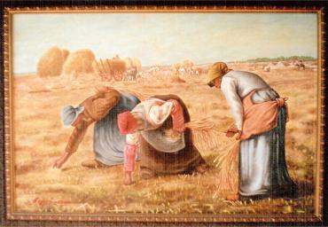 2003 –  As Respingadeiras –  Cópia da obra de Milet – acrílica s tela – estilo clássico