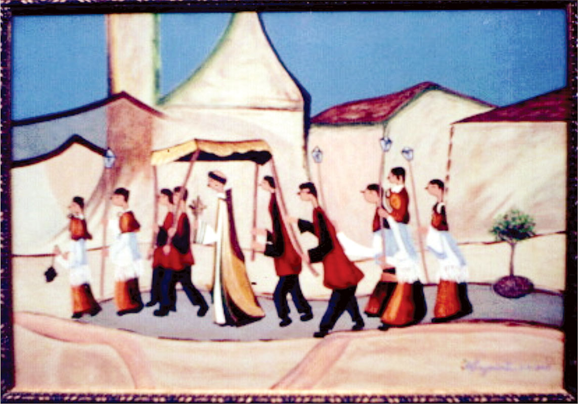 2003 – Corpus-Christi – Acrílica s tela – estilo figurativo