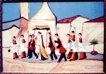 2003 – Corpus-Christi – Acrílica s tela – estilo figurativo