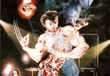 2007 – Superstar – Wolverine Van Halen – acrílica s tela – estilo clássico – À VENDA!