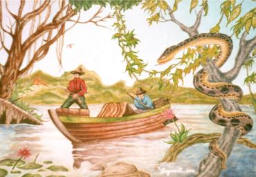 2008 – Anaconda –  Acrílica s madeirite – estilo clássico