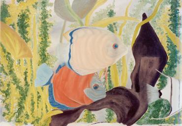1991 – Aquário – Óleo s tela – estilo impressionista